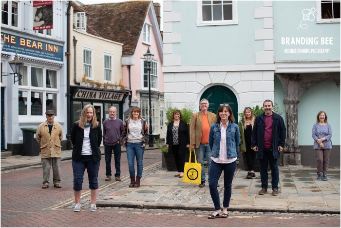 Branding and corporate photography for the Faversham Traders